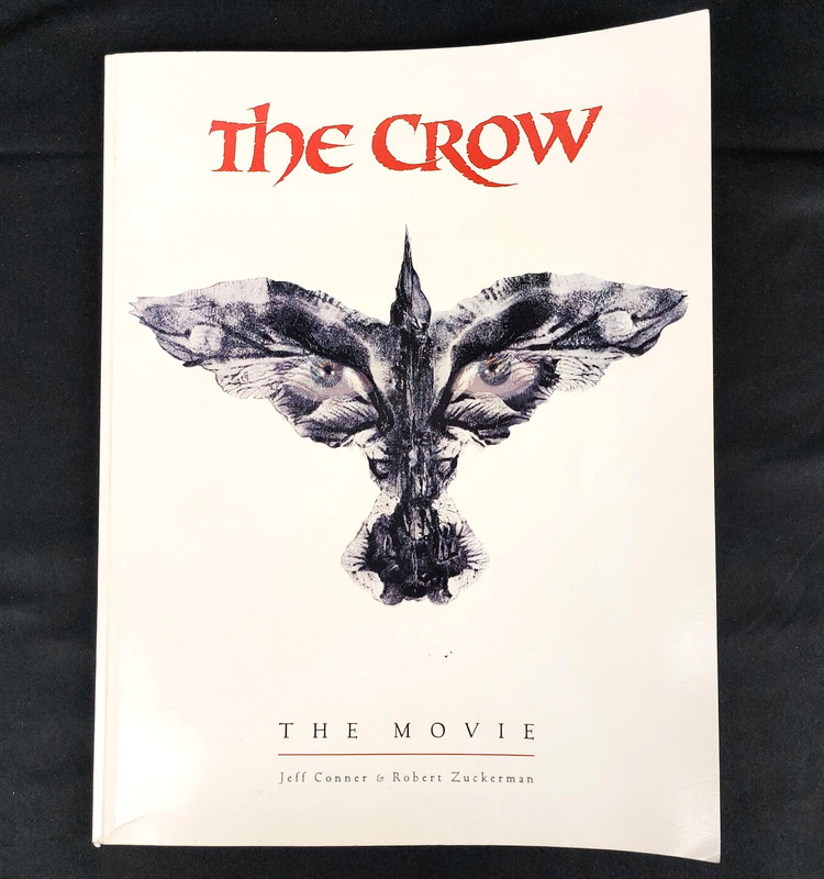 The Crow The Movie Behind The Scenes Book First Print Kitchen Sink Press 1994 PB