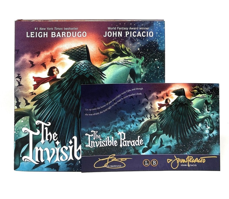 Leigh Bardugo / Invisible Parade FIRST EDITION WITH SIGNED ART PRINT 2025