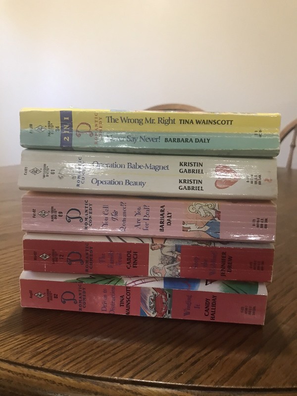 5 Harlequin Duets 2-In-1 Romance Novels (Listed by Number, Titles & Authors)