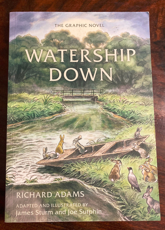 WATERSHIP DOWN Richard Adams Graphic Novel, Ten Speed Graphic 2023, 1st Ed. FINE