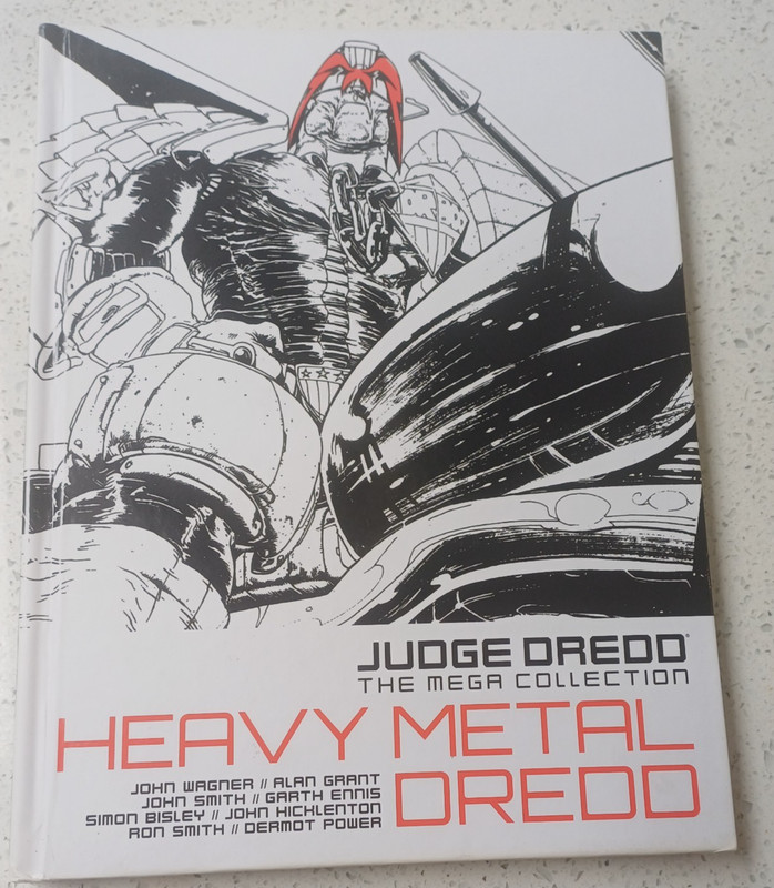 Judge Dredd Mega Collection Heavy Metal Dredd Hardcover vol.73 #53 Simon Bisley