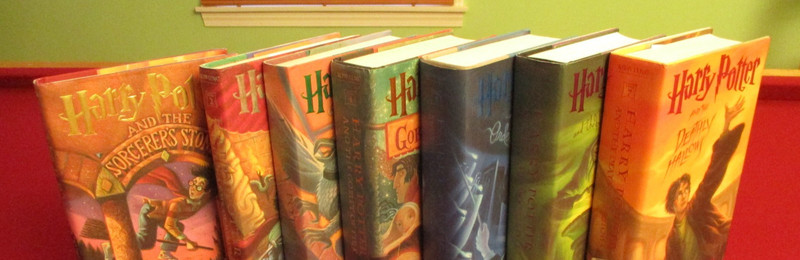 Harry Potter Seven-Volume Hardcover Set by J. K. Rowling ~ The Sorcerer’s Stone