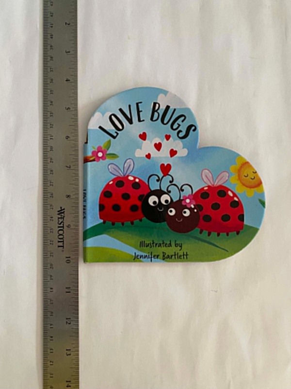 Love Bugs Board Book by Jennifer Bartlett – Reading Pictures Children VERY GOOD