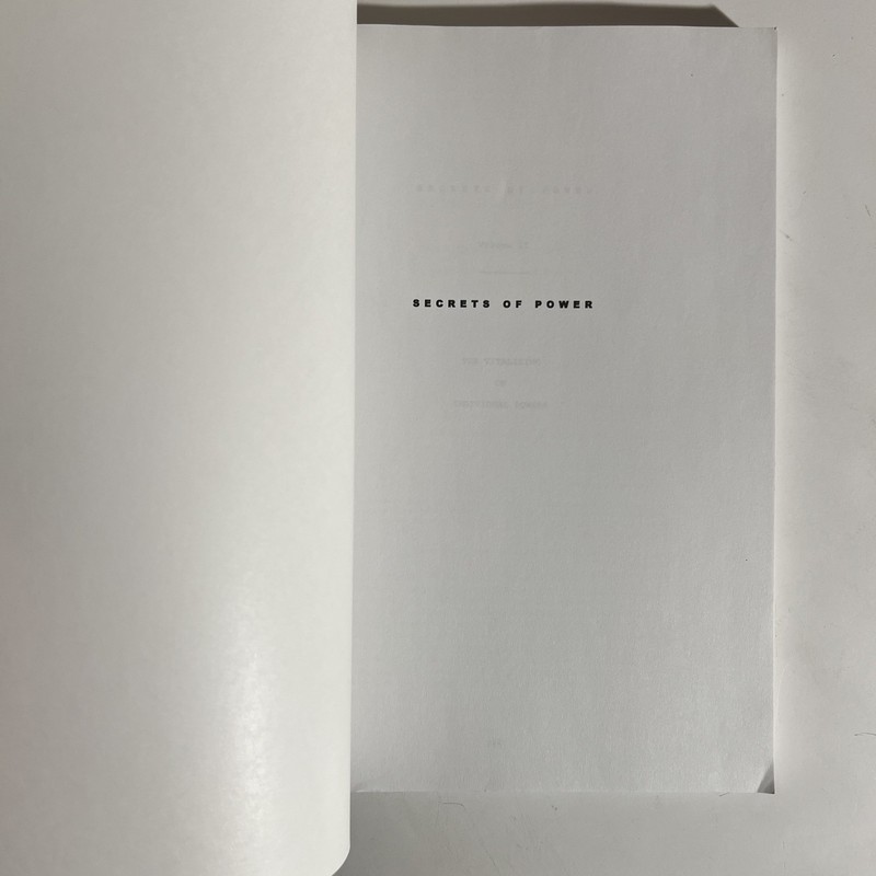 Secrets of Power Volume II: The Vitalizing of Individual Powers Ingo Swann RARE gallery