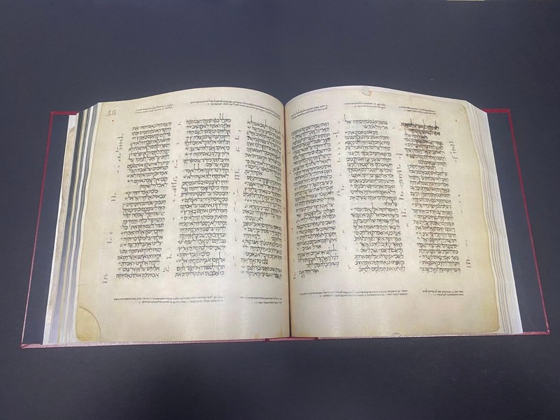 1008 THE LENINGRAD CODEX Hebrew Bible Manuscript Facsimile LARGE SIZE RARE gallery