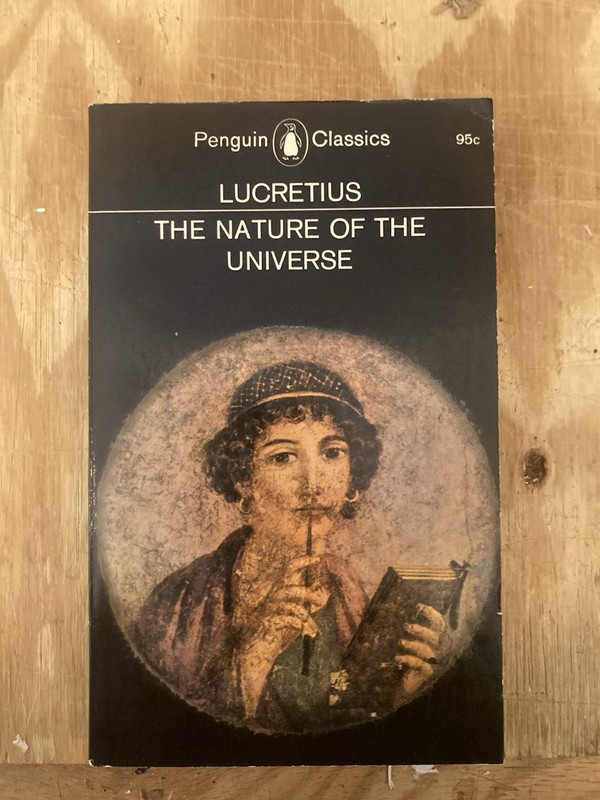 lucretius the nature of the universe penguin 1964 vintage trade