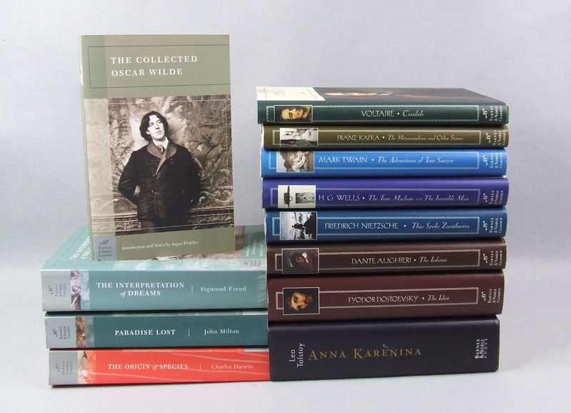 Lot of 12 Barnes & Noble Classics Mixed Hardcovers and Trade Paperbacks