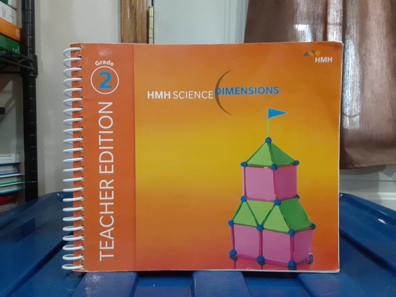 HMH Science Dimensions Teacher Edition – Grade 2 – Spiral bound – Good