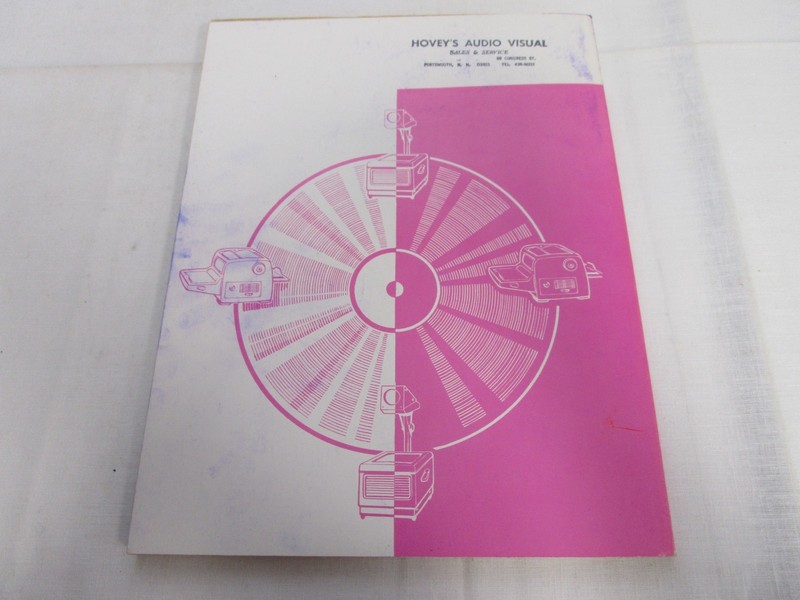 VTG 1971- Milliken Full Color Transparency Duplicating Book The Vowels PB gallery