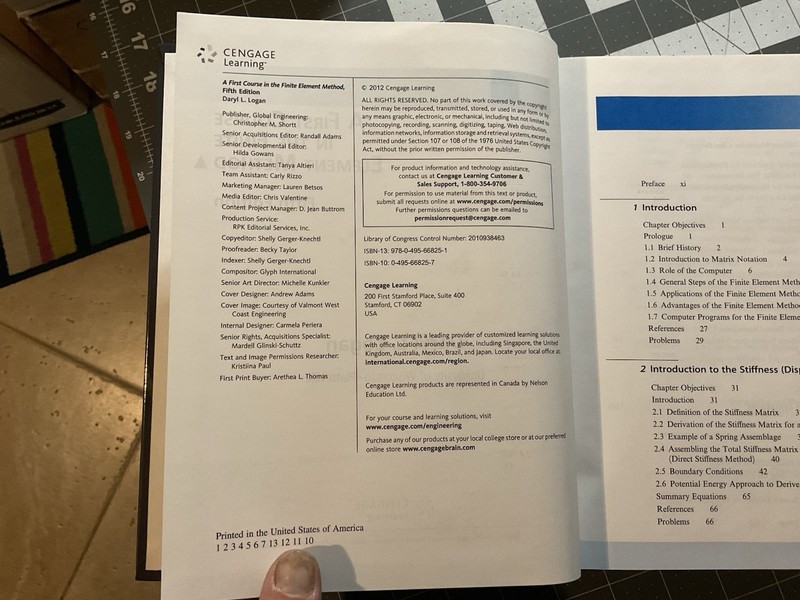 First Course in Finite Element Method 5th Edition by Daryl Logan 2011, C4 gallery