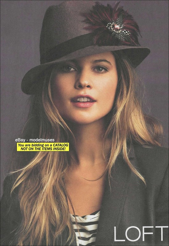 LOFT Women’s Fashion CATALOG Fall 2010 BEHATI PRINSLOO Newspaper-Style FOLD-OUT