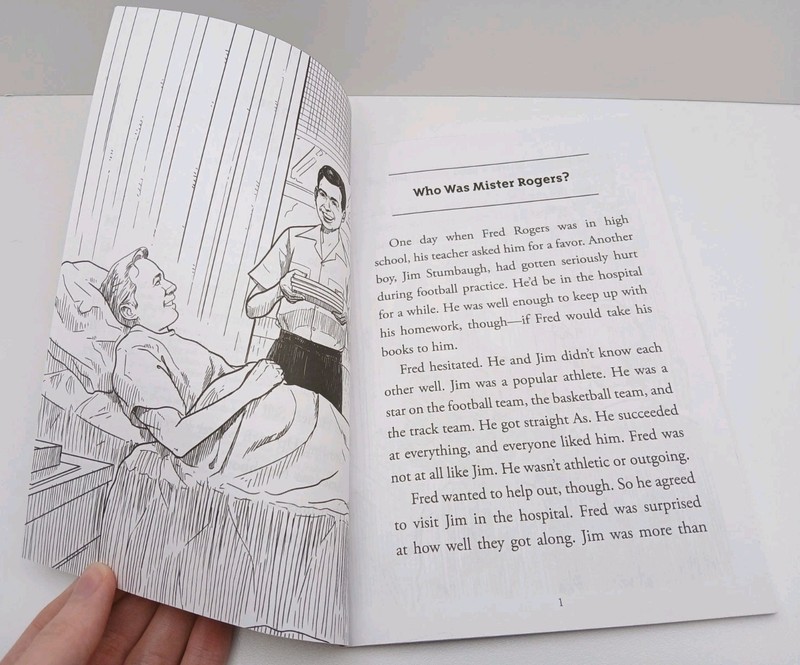 Who Was Mister Rogers? Diane Bailey WHO HQ Kids Biography Paperback Book gallery