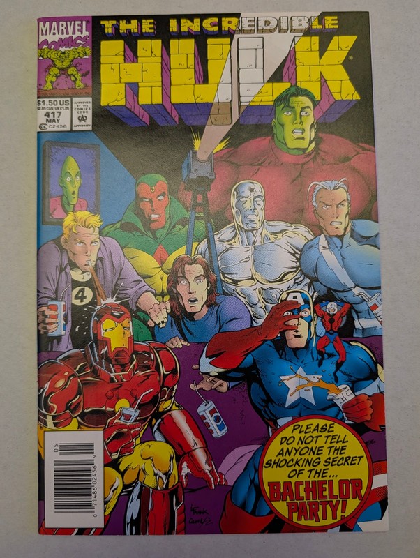 Incredible Hulk #417, Marvel Comics, May 1994. With insert