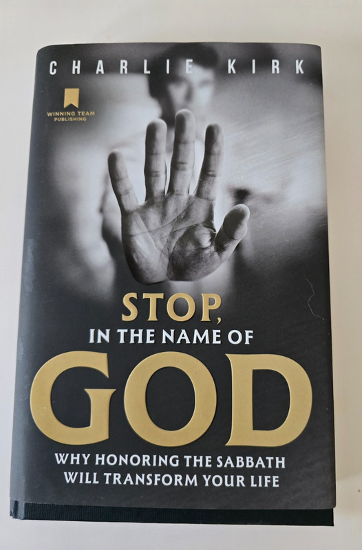Stop in the Name of God Charlie Kirk Winning Publishing Hardcover