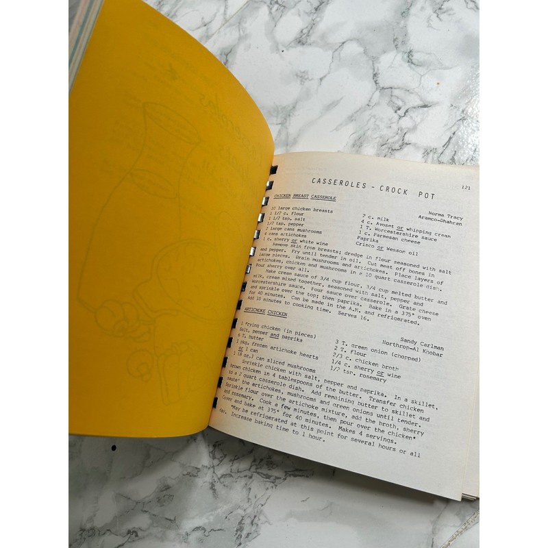 Al Hasa Saudi Arabia Cookbook 1976 Vintage Aramco Community Recipes Orange Rare gallery