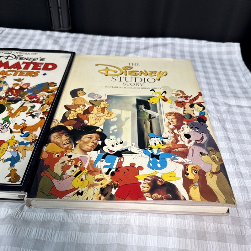 Lot Of 3 Disneyana Vintage Books- Animated Char, Studio Story, & Film Classics gallery