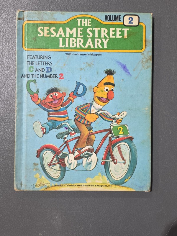 The Sesame Street Library hardcover volumes 1,2,3, and 4 (Lot of 4) gallery
