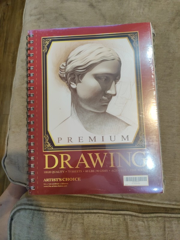 PREMIUM DRAWING: 75 SHEETS -60 LBS-90 GSMS-ACID FREE (PACK OF 2)