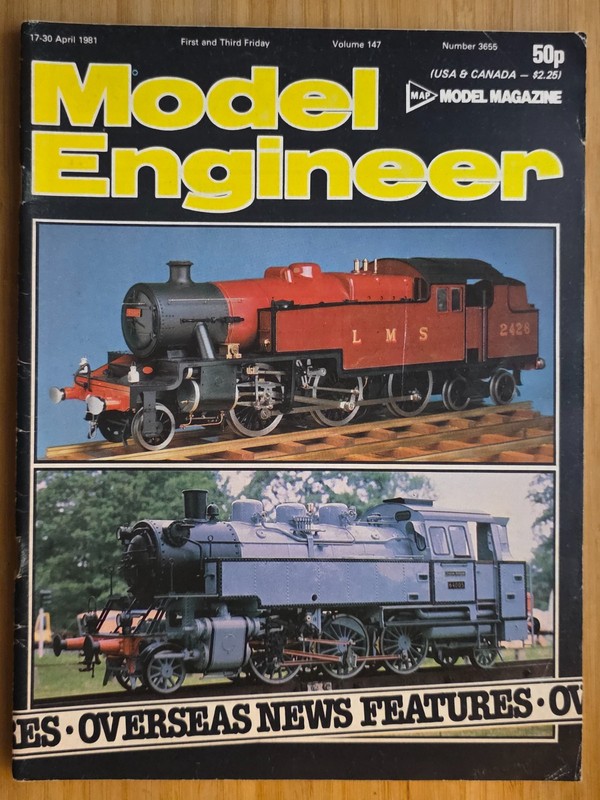 Model Engineer – Vol. 147 – Issue: 3655 / 17th – 30th April 1981