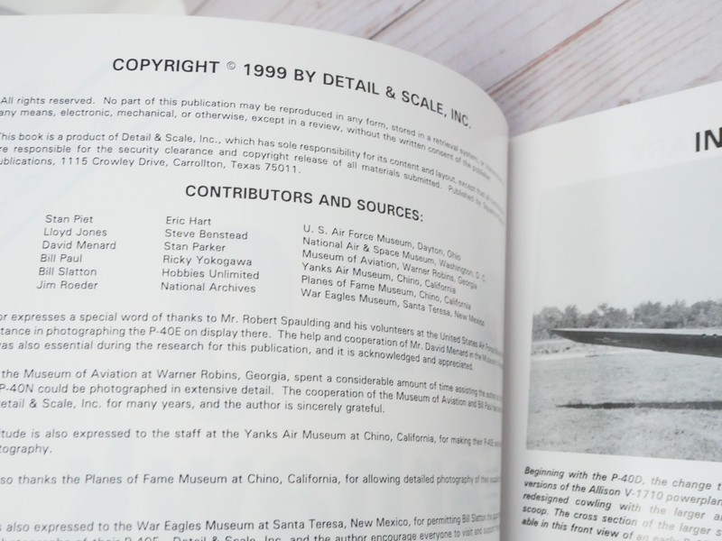 Squadron Signal In Detail & Scale Volume 61 Part 1 & 62 Part 2, P-40 Warhawk gallery