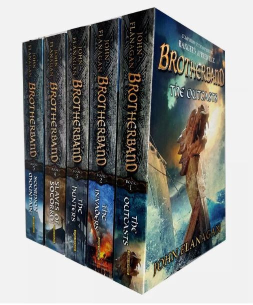 Brotherband Chronicles By John Flanagan Collection 6 Books Set – Ages 9-11 – PB