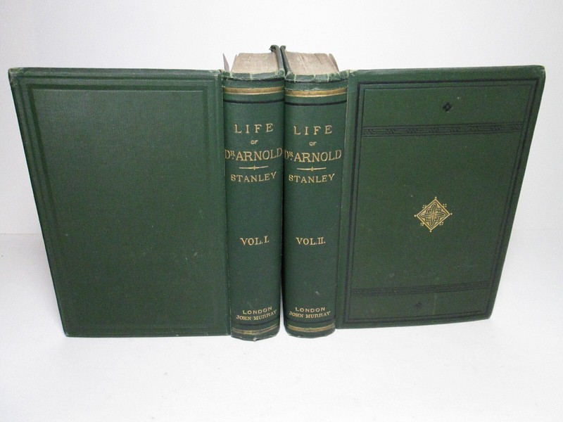 THOMAS ARNOLD Rugby Oxford Antique 1877 Book Set Fine Life Stanley University UK