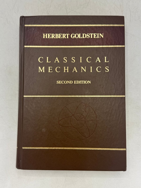 Classical Mechanics Goldstein 1980 Second Edition Physics Textbook