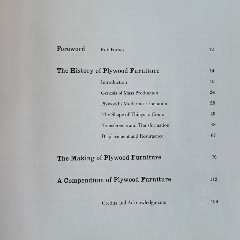 Bent Plywood The Art of Plywood Furniture Hardcover | First Printing 2003 | MCM gallery