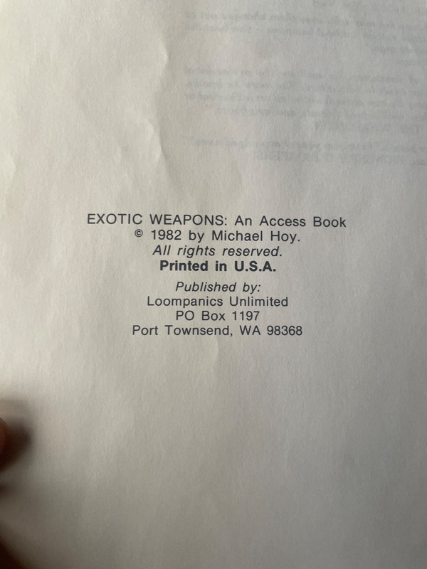 1982 Exotic Weapons by Michael Hoy gallery