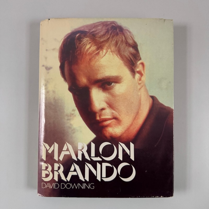 Marlon Brando David Downing 1984 First Edition Stein and Day Biography