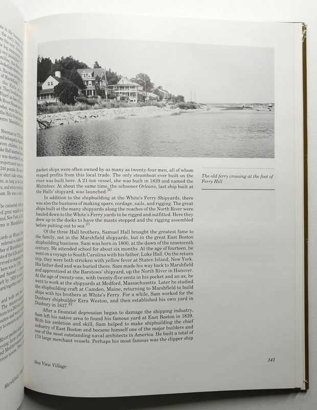 Marshfield A Town Of Villages 1640-1990 by Krusell and Bates HCDJ 1990 gallery