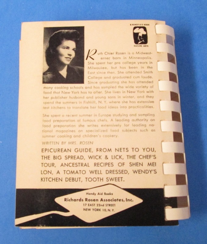 1957 Have Cookbook Will Marry by Ruth Chier Rosen w/ original box rj gallery