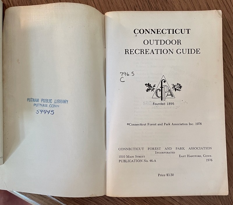 Connecticut Outdoor Recreation Guide: Bicentennial Edition 1976, 123 pages gallery