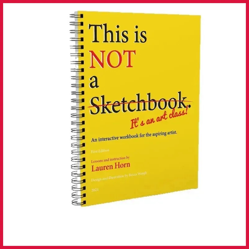 This is Not a Sketchbook Cross-Border Bestseller Interactive Drawing & Coloring