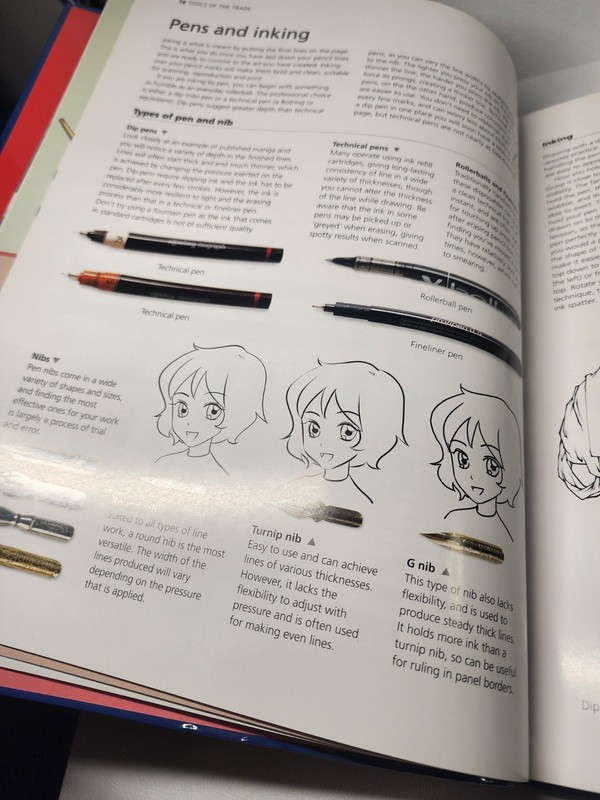 Mastering the art of Manga book learn to draw step/step gallery