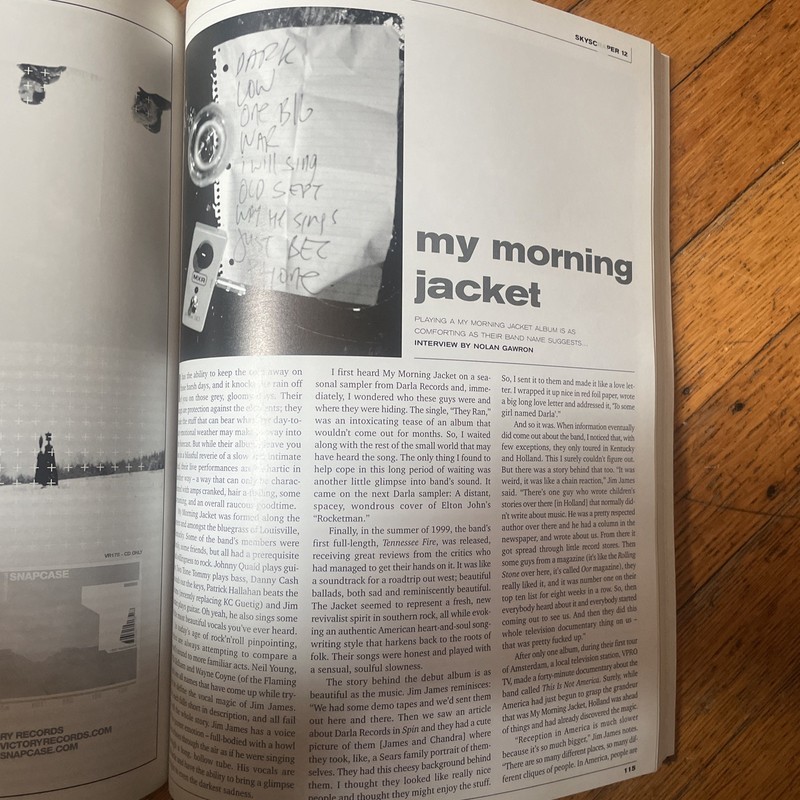 Skyscraper Music Magazine #12 White Stripes Flaming Lips Makers Wilco 2002 gallery