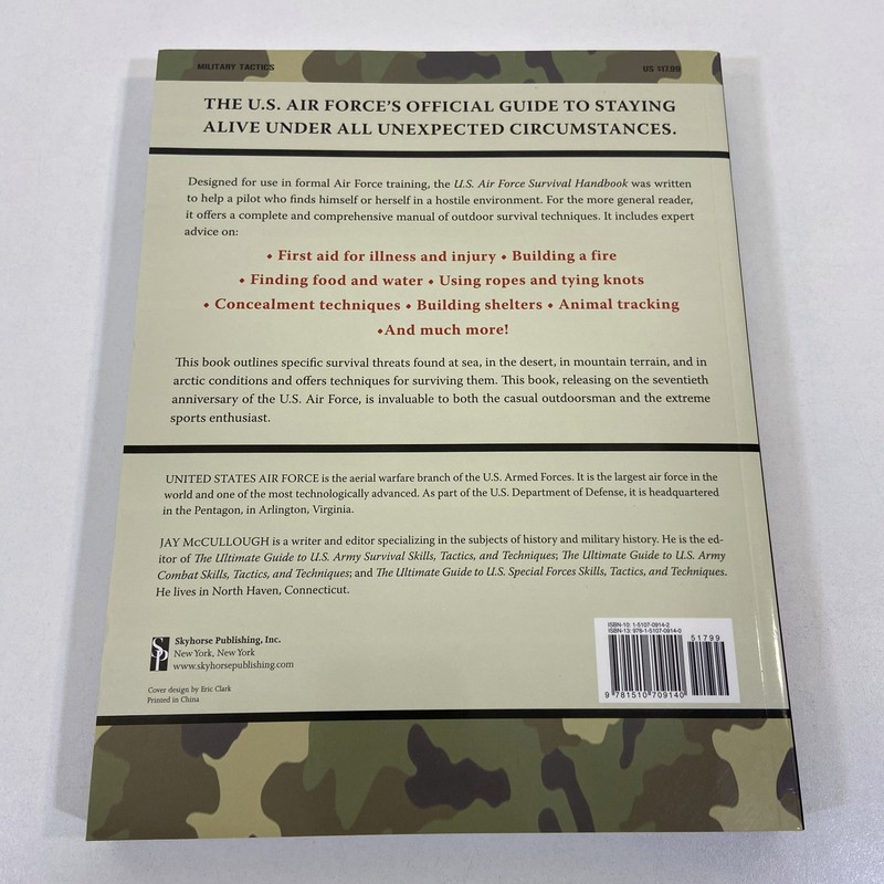 US Air Force Survival Handbook Portable and Essential Guide to Staying Alive TPB gallery
