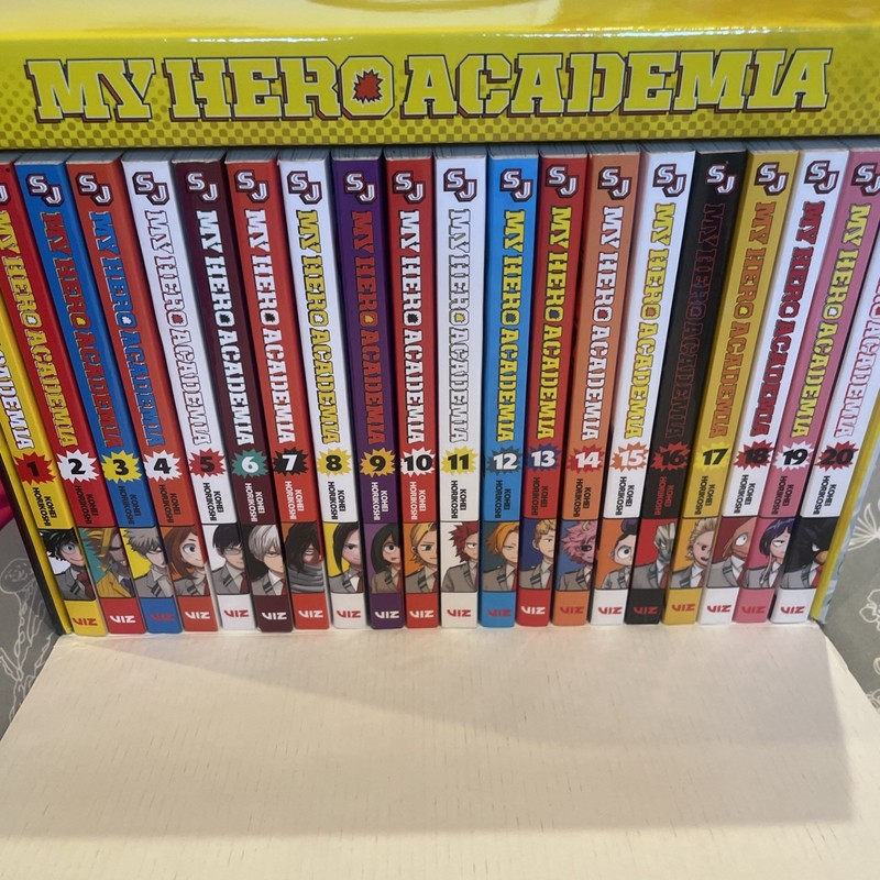 My Hero Academia Manga Complete Set Volumes 1-42 English Complete Box Set￼ gallery