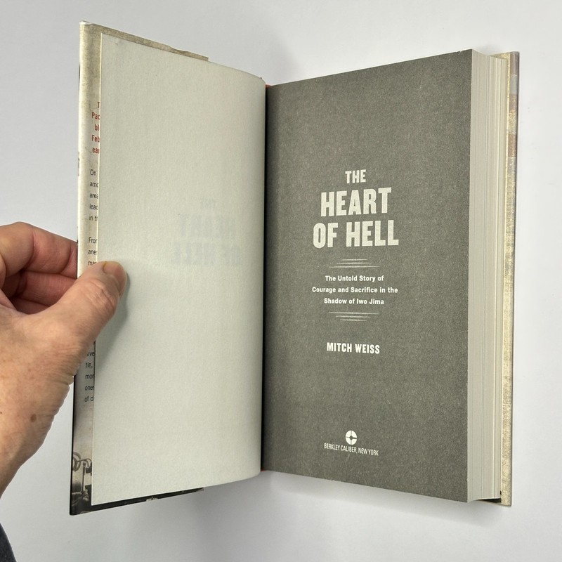 World War II Iwo Jima Ship History "The Heart of Hell" Weiss (2016, Hardcover) gallery