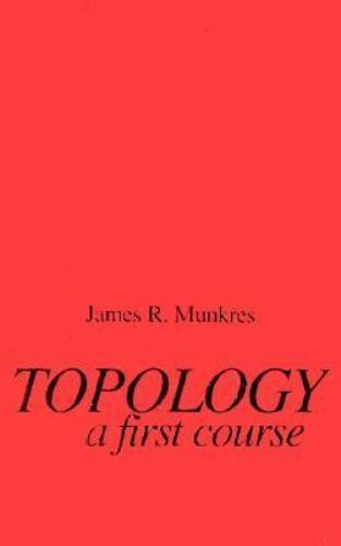 Topology; A First Course by James Munkres