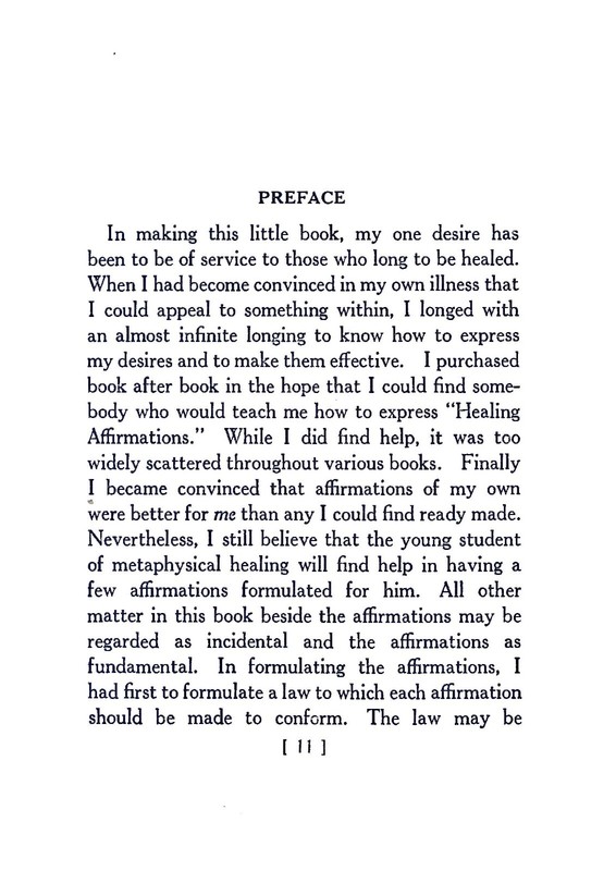Healing Affirmations "1921" 124 Pages gallery