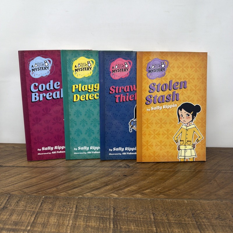 Billie B Mystery Sally Rippin Books 2 3 4 5 Lot of 4 Paperback 2nd 3rd Grade