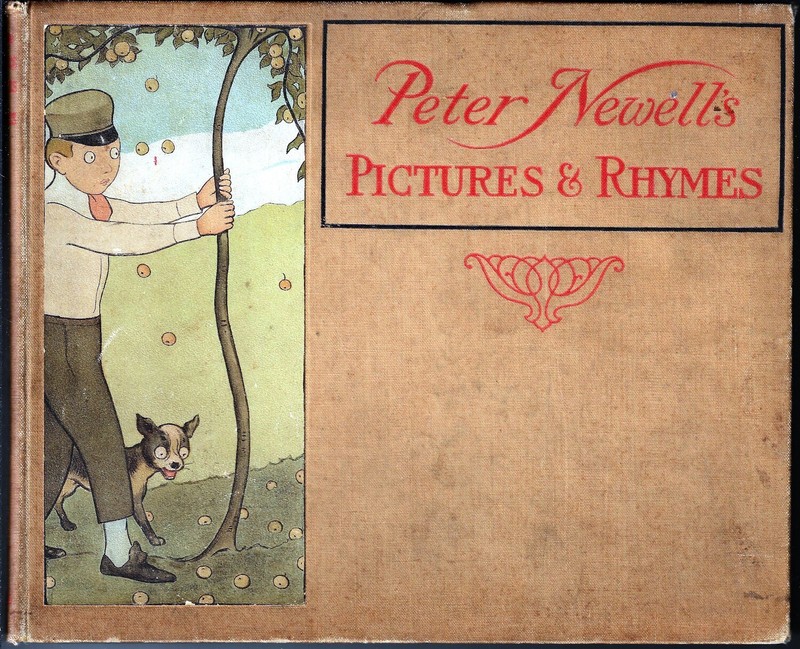PETER NEWELL’s PICTURES & RHYMES 1899 1st Edition