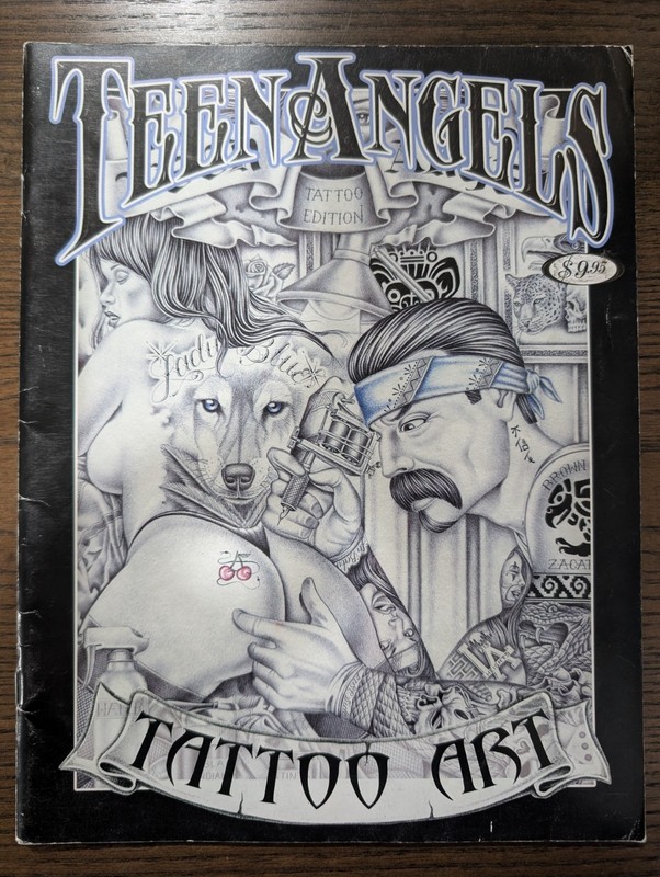 Teen Angels Tattoo Art – Special Edition – Original – Chicano Tattoo Magazine –