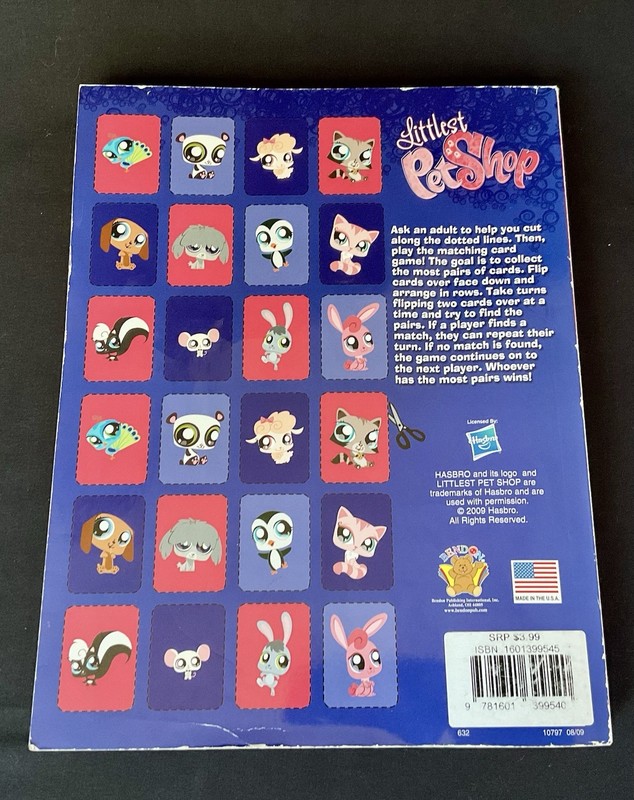 Littlest Pet Shop Coloring & Activity Book 228 Pages 2009 Hasbro Games Mazes gallery