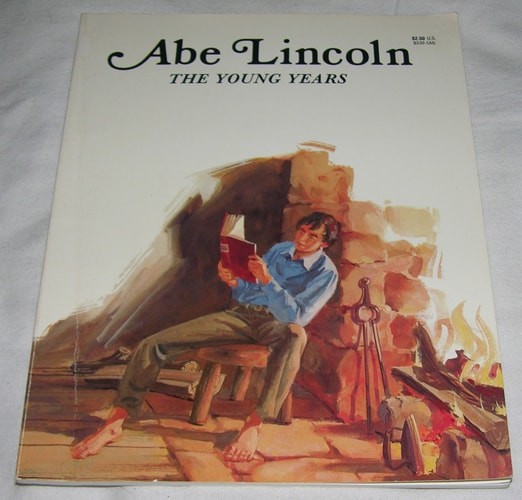 Abe Lincoln: The Young Years (Easy Biographies) by Keith Brandt, Good Book