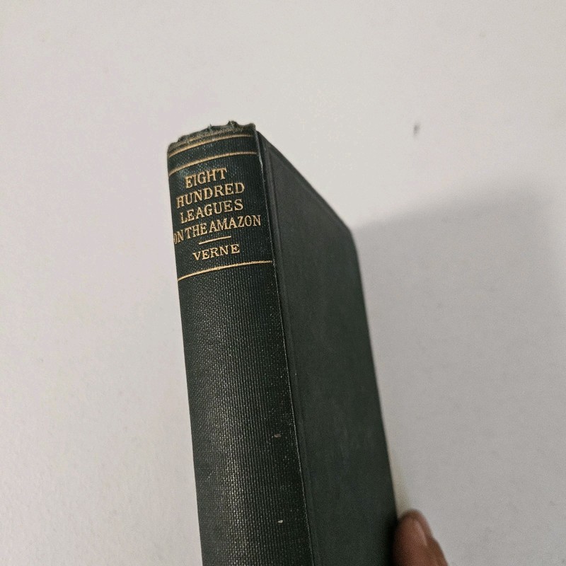 Eight Hundred Leagues On The Amazon By Jules Verne A. L. Burt Company Vintage…