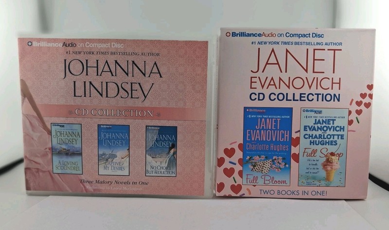 Lot of 12 Audiobook Romance Women's Drama Mixed Authors (4 Collections) VG gallery