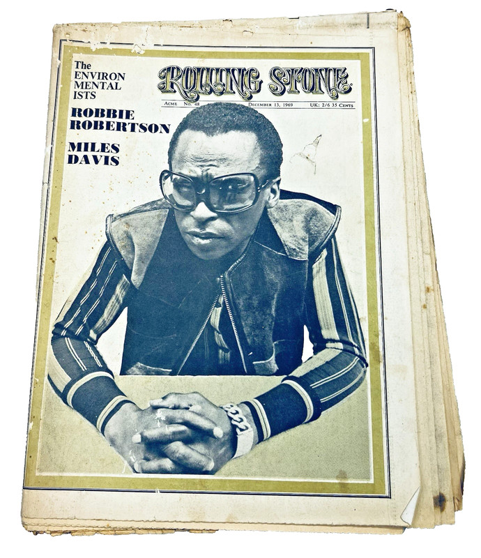 Rolling Stone Magazine #48 Dec 13 1969 Mick Jagger Miles Davis Altamont