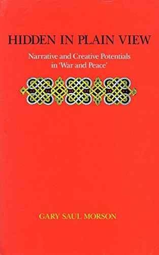 Hidden in Plain View: Narrative – Hardcover, by Morson Gary Saul – Acceptable j
